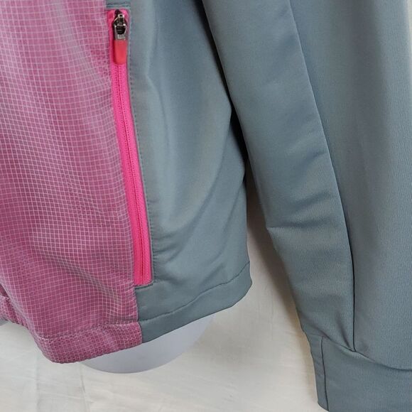 Nike Golf Tour Performance Women's Small Pink & Grey Windbreaker Jacket - Picture 6 of 16
